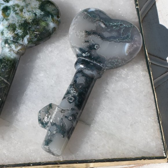 Moss Agate Portal Key - Picture 5 of 5